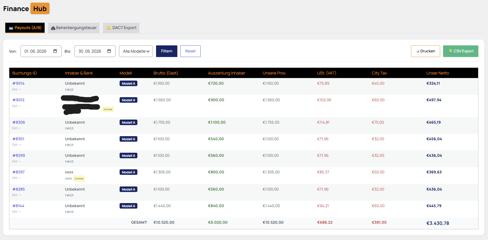 Finance Hub
