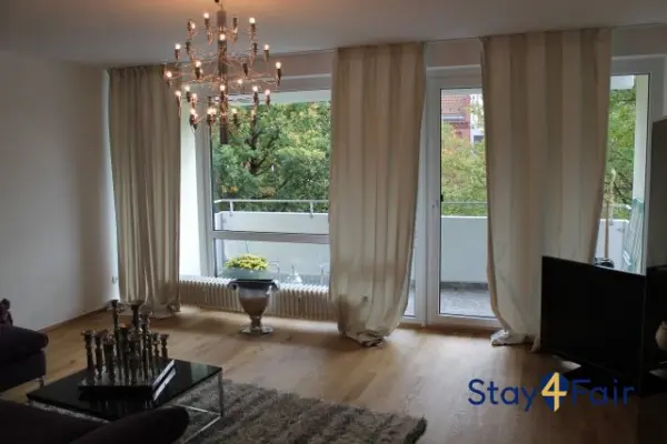 compact 2 room apartment in Hannover Döhren near fairground