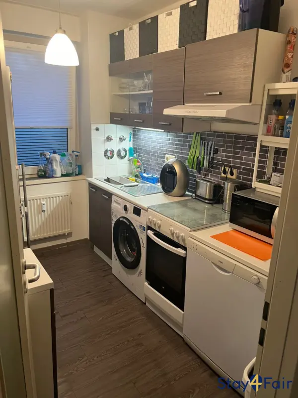 small studio apartment 1.2 km from Hannover fairground