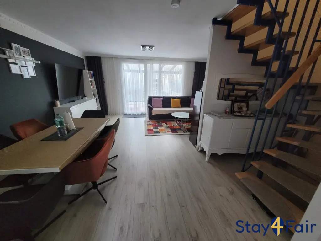 large living room in private house near Hannover exhibition center