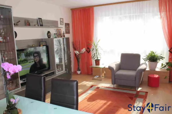 simple but practical apartment near Hannover exhibition center