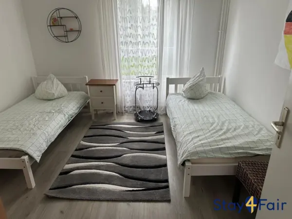 apartment 15 minutes walk from Hannover Messe Süd entrance