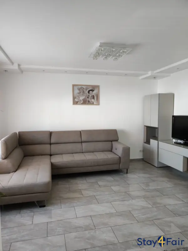spacious living room in private house near Hannover exhibition center