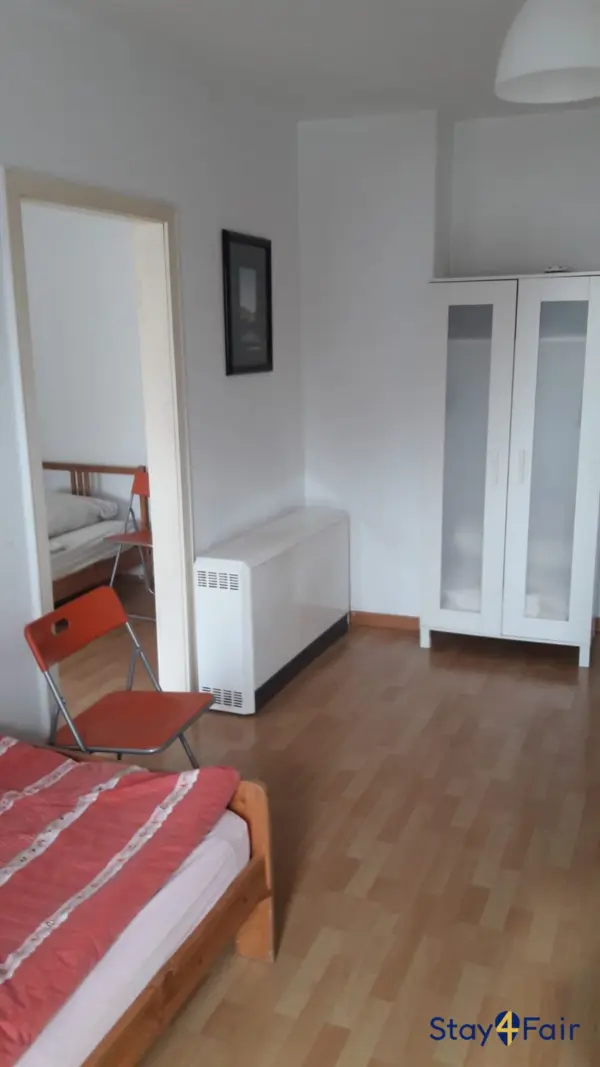 simple budget apartment near Hannover exhibition center