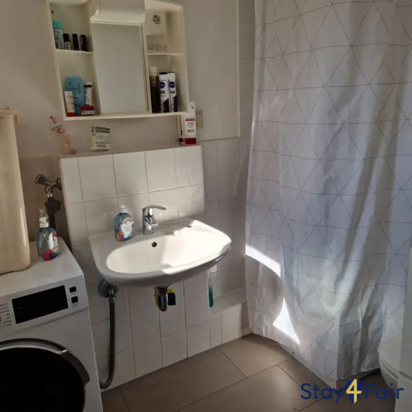 practical apartment near Hannover fairground for business travelers